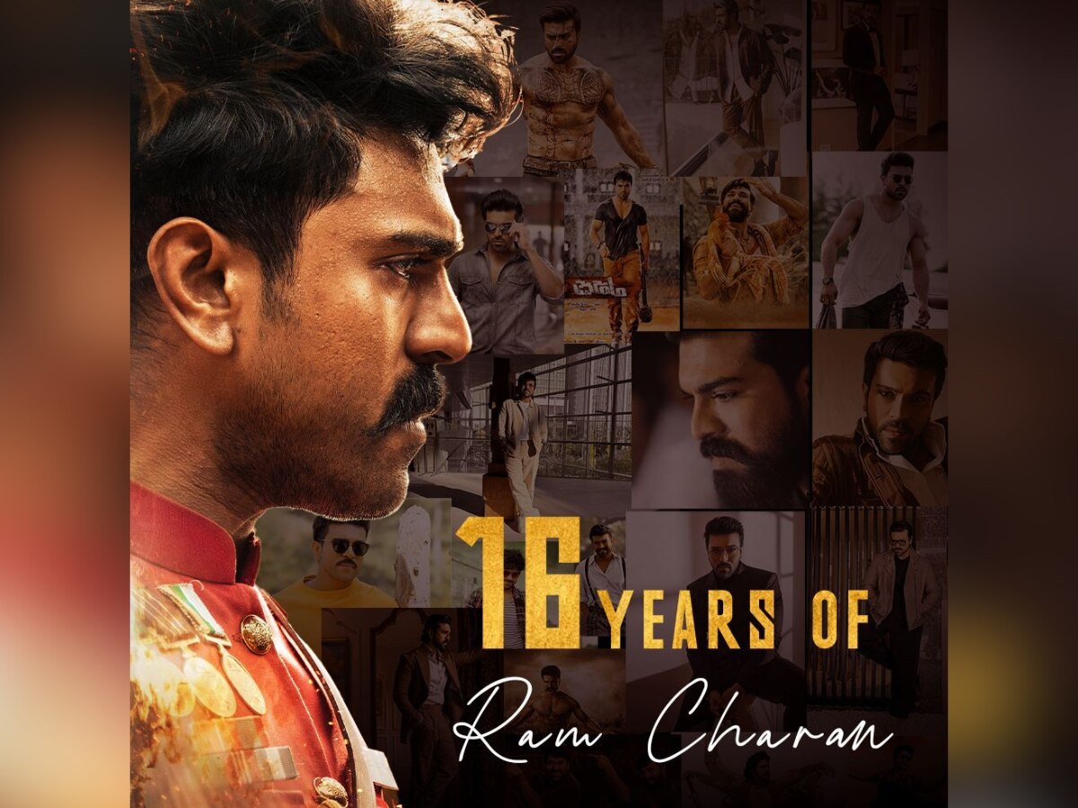 Ram Charan Marks 16 Years In Film Industry, Fans Unite To Celebrate