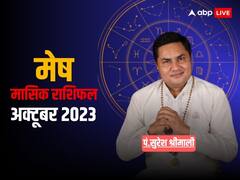 मेष राशि वालों को लक्ष्मी योग- गजकेसरी से लाभ तो विष योग से शेयर बाजार में होगा नुकसान! जानें मासिक राशिफल