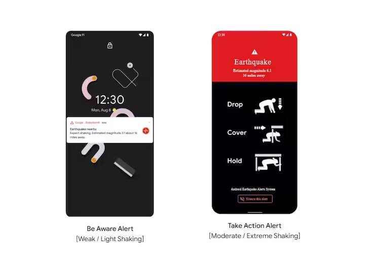 Android Earthquake Alert Google is going to roll out earthquake alert feature for users in India Earthquake Alert: भूकंप आने से पहले एंड्रायड फोन करेगा अलर्ट, गूगल भारत में जल्द करेगा इसे रोलआउट