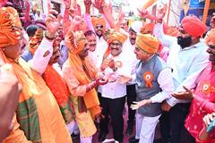 Ganpati Visarjan : सर्वपक्षीय नेत्यांनी ओढला संस्थान गणपतीचा रथ, संभाजीनगरमध्ये विसर्जन मिरवणुकांना सुरवात