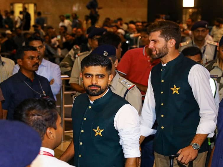 ICC Mens World Cup Babar Azam Overwhelmed Rizwan Shaheen Afridi Pakistan Stars React To Welcome In India