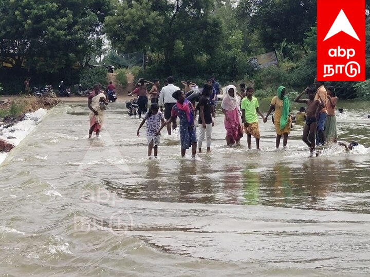 Then Pennai River: சாத்தனூர் அணையில் இருந்து தென்பெண்ணை ஆற்றிற்கு நீர் திறப்பு.. ஆனந்த குளியல் போட்ட சிறுவர்கள்!