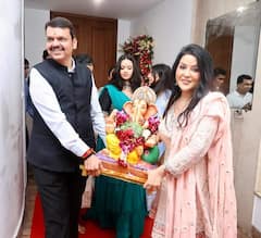 Devendra Fadnavis: उपमुख्यमंत्र्यांनी दिला 'सागर' वरील बाप्पाला निरोप!