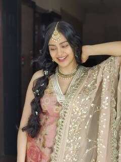 'The Kerala Story' Actress Adah Sharma Looks Gorgeous In Indian Wear With A Maang Tika