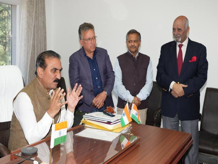 Himachal CM Sukhu invited Himachalis living in UAE to invest, said Himachal is your home ann Himachal: CM सुक्खू ने UAE में रहने वाले हिमाचलियों को निवेश के लिए किया आमंत्रित, कहा- ‘हिमाचल आपका घर है’