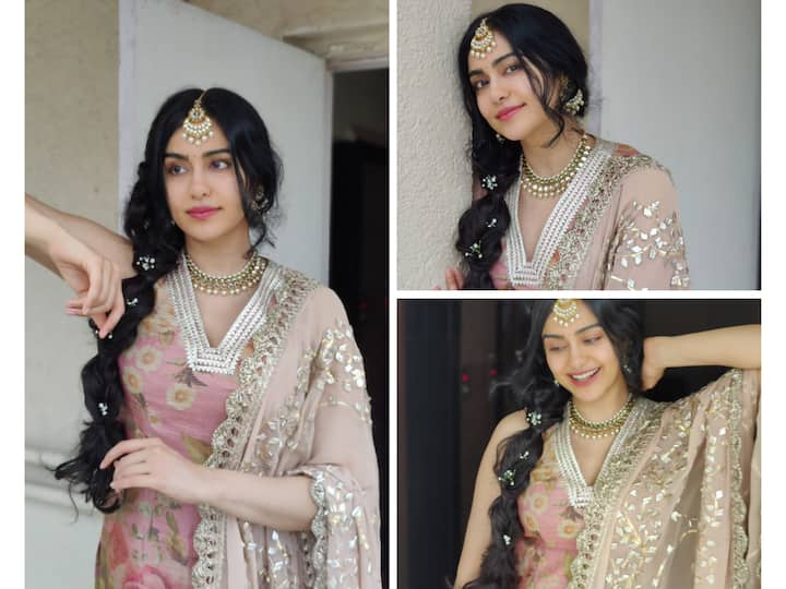 Adah Sharma recently treated her Instagram family with pictures in an ethnic outfit, looking absolutely adorable.