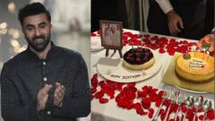 আলিয়ার সঙ্গে বিয়ের ছবি, কেকে লেখা 'রাহার বাবা', রণবীরের জন্মদিন উদযাপনের ছবি