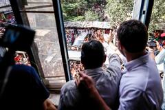 Rahul Gandhi : ड्रायव्हर,मॅकॅनिक,कुलीनंतर राहुल गांधीचं सुतारकाम; पाहा फोटो