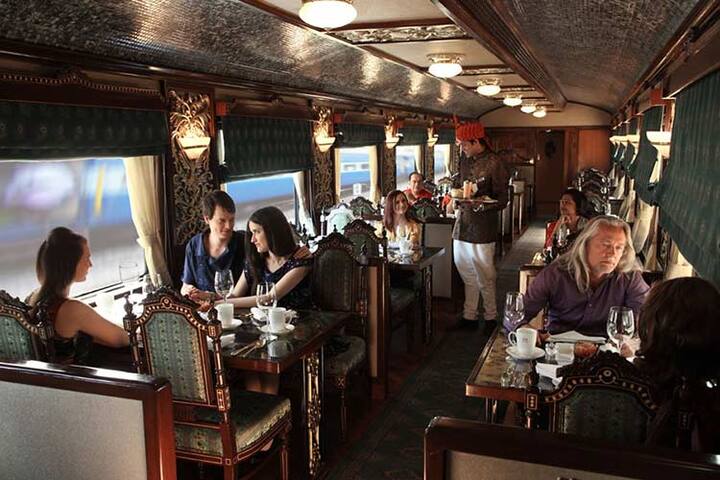 বলা হয়ে থাকে মহারাজা এক্সপ্রেস (Maharajas Express) ভারতের সবচেয়ে ব্যয়বহুল ট্রেন। এর নামের মতোই যাত্রীরা এখানে প্রায় মহারাজার মতো বিলাসই পান। ট্রেনটি চারটি বিভাগে বিভক্ত। ৭ দিনের জন্য এই ট্রেনে ভ্রমণ করলে এবং প্রেসিডেন্সিয়াল স্যুটের থাকলে ২১ লাখ টাকা পর্যন্ত দিতে হতে পারে।