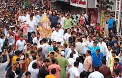 Pune ganeshotsav 2023 : चंडा वादन करत दगडूशेठ हलवाई गणपती बाप्पा उत्सव मंडपातून मंदिराकडे रवाना