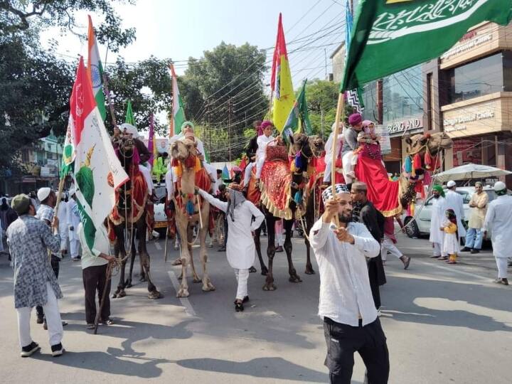 Eid Milad-un-Nabi 2023 Prophet Muhammad birthday celebrated in Uttarakhand procession taken out by Muslims ANN Eid Milad-un-Nabi 2023: उत्तराखंड में धूमधाम से मनाया गया पैगंबर मुहम्मद का जन्मदिन, मुस्लिम समाज के लोगों ने निकाला जुलूस