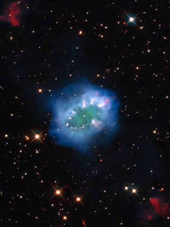 अंतरिक्ष में ये कृष्‍ण के सुदर्शन चक्र जैसा क्‍या मिला है?