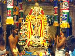 தேரழுந்தூர் ஆமருவி பெருமாள் கோயில் தெப்ப உற்சவம்: திரளான பக்தர்கள் சுவாமி தரிசனம்