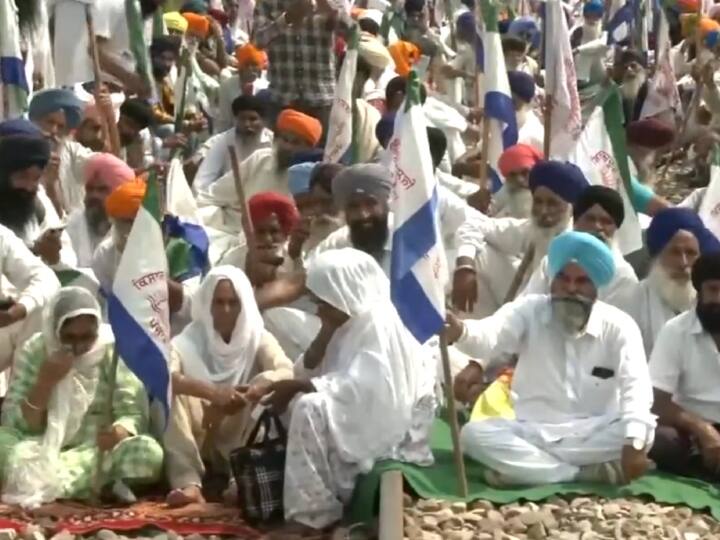 Punjab Farmers start Rail Roko Andolan in Amritsar Demand MSP and Compensation Punjab Farmers Protest: अमृतसर में किसानों का 'रेल रोको आंदोलन' जारी,  MPS गारंटी और मृतक को मुआवजा दिलाने सहित कर रहे ये मांग