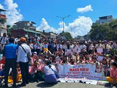 Mob Vandalises DC's Office In Imphal Amid Outrage Over Death Of 2 Manipur Students