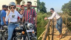 Raktabeej: চোখে সানগ্লাস, মাথায় হেলমেট 'রক্তবীজ' শ্যুটিং-এর নেপথ্য় দৃশ্য় শেয়ার করলেন মিমি