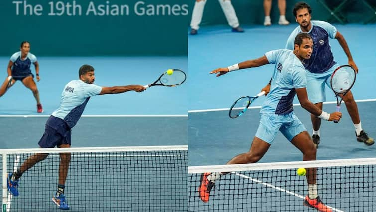 Asian Games 2023: Rohan Bopanna, Rutuja Bhosale reaches semi final Ramkumar Ramanathan, Saketh Myneni reaches final Asian Games 2023: এশিয়ান গেমসে ভারতীয় টেনিস তারকাদের দাপট, পদক নিশ্চিত বোপান্না, রামানাথনদের