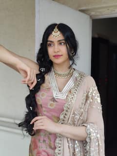 'The Kerala Story' Actress Adah Sharma Looks Gorgeous In Indian Wear With A Maang Tika