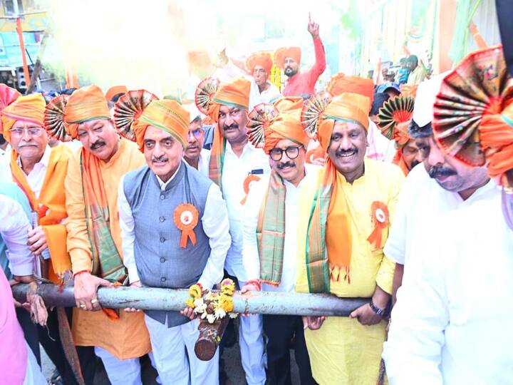 Ganpati Visarjan start in Chhatrapati Sambhajinagar : छत्रपती संभाजीनगर शहर आणि ग्रामीण भागात विसर्जन मिरवणुकांना सुरवात झाली आहे.