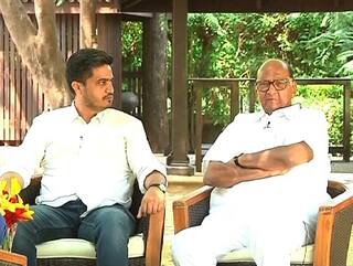 Sharad Pawar : मध्यरात्रीच्या नोटीसनंतर रोहित पवारांचं दोन बड्या नेत्यांकडे बोट, शरद पवारांचं एका वाक्यात उत्तर!