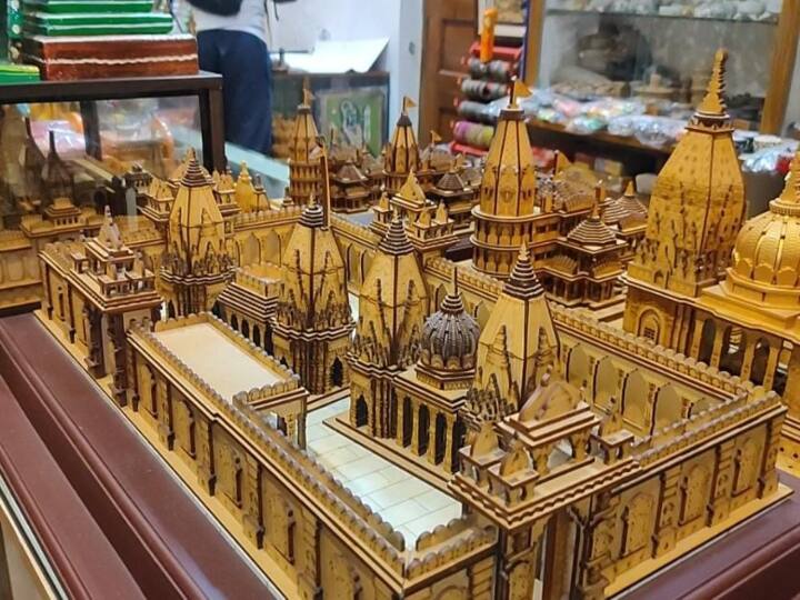 Ayodhya Ram Mandir Model Prepared Wood art of Kashi Now Different States of the country Demand ANN Varanasi News: काशी की काष्ठ कला पर तैयार हुआ राम मंदिर मॉडल, देश के अलग-अलग राज्यों से हो रही है मांग