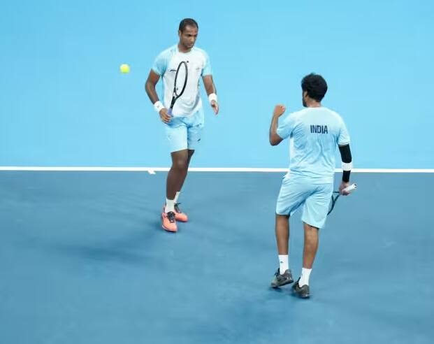 Asian Games 2023 6th Day, India: India's Saketh Myneni and Ramkumar Ramanathan bag silver in tennis Asian Games 2023: રામકુમાર અને સાકેતે ટેનિસમાં જીત્યો સિલ્વર, ચીની તાઇપેઇ વિરુદ્ધ ફાઇનલમાં મળી હાર
