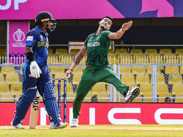 ODI World Cup 2023 Warm Up Game Bangladesh Beat Sri Lanka By 7 Wickets Tanzid Hasan And Mehidy Hasan Miraz Scores Fifty ODI World Cup 2023: बांग्लादेश ने श्रीलंका को रौंदा, 48 गेंद पहले 7 विकेट से चटाई धूल, मेहदी ने किया कमाल