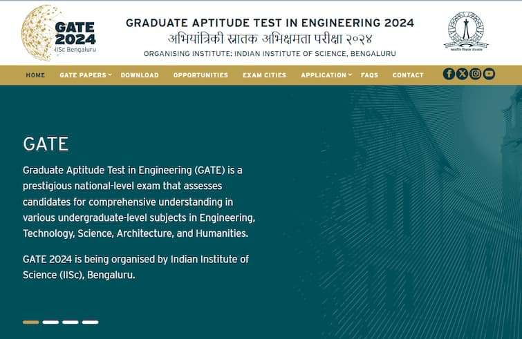 GATE 2024: Last Date To Apply Today On gate2024.iisc.ac.in, Here's How To Apply GATE 2024: Last Date To Apply Today On gate2024.iisc.ac.in, Here's How To Apply