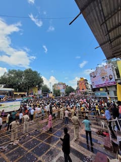 Pune news : अखेर मिरवणूक संपली; अलका टॉकीज चौकात 28 तास दणदणाट!