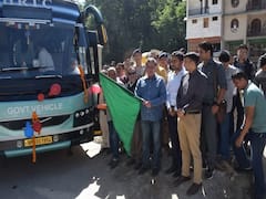 आपदा के बाद हिमाचल में पटरी पर लौट रही व्यवस्था, 80 दिन बाद मनाली पहुंची वोल्वो बस