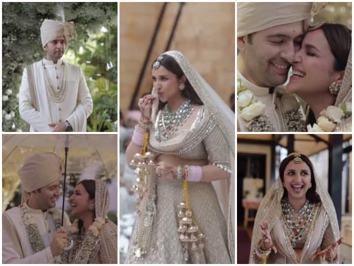 The first video of Parineeti Chopra’s wedding surfaced, the actress screamed after seeing Raghav Chadha.