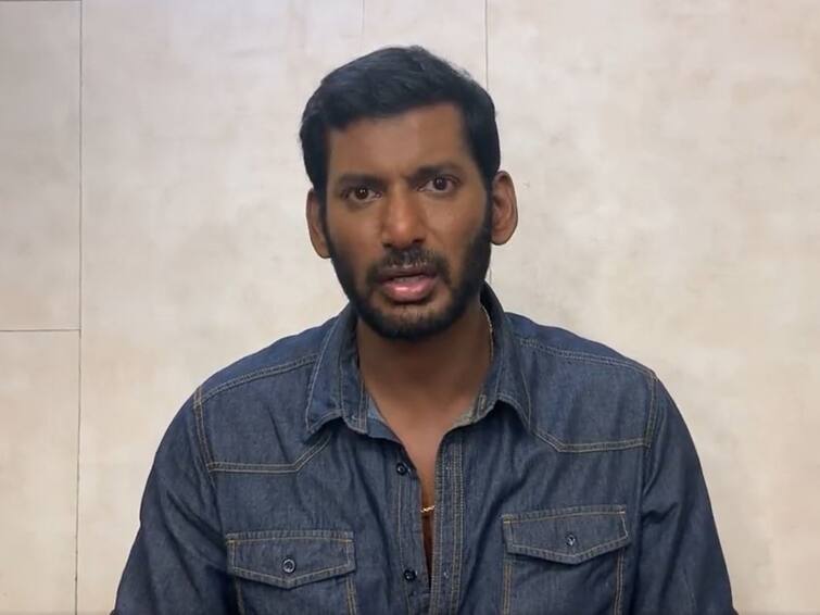 Tamil Actor vishal corruption allegations on censor board share video on social media Tamil Actor Vishal Talks On Corruption: 'सिनेमासाठी 6.5 लाख मोजावे लागले...'; तमिळ अभिनेत्याचा सेन्सॉर बोर्डावर गंभीर आरोप