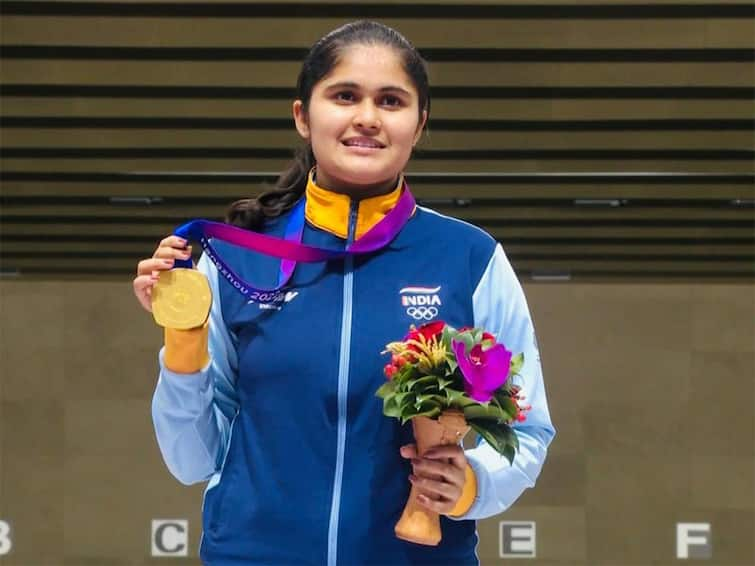 Asian Games 2023 Palak wins gold in Womens 10m air pistol, India wins 2 gold, 3 silver in shooting Asian Games 2023: షూటింగ్‌లో 17 ఏళ్ల పాలక్‌ 'స్వర్ణ' ప్రభంజనం! 32కు చేరిన భారత పతకాలు