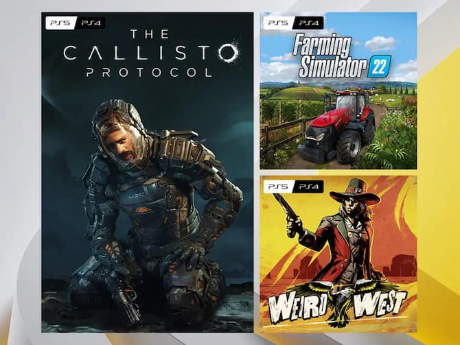 PS Plus Free Games October Callisto Protocol Farming Simulator 22