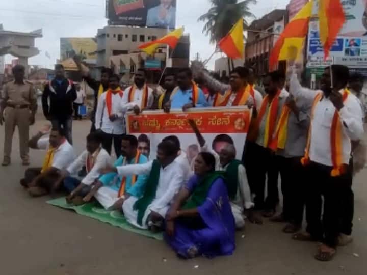 According to PTI, 'Kannada Okkuta', an umbrella body for Kannada outfits including factions of Karnataka Rakshana Vedike, Kannada Chalavali (Vatal Paksha) and various farmers’ bodies has called for the statewide shutdown. (Image Source: X/@ANI)