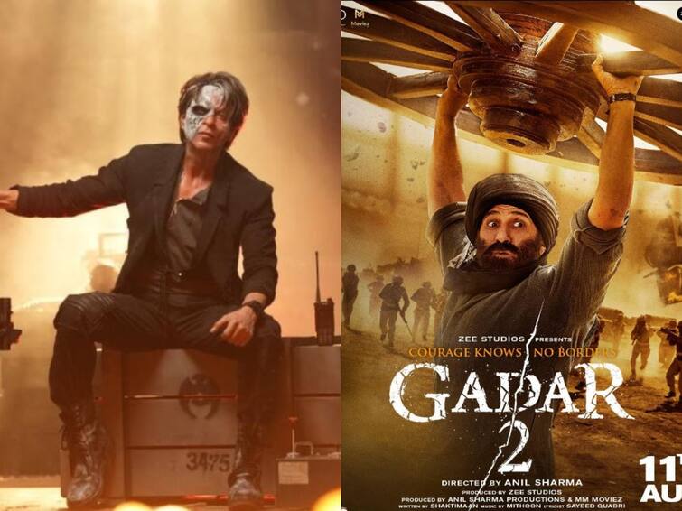 Shah Rukh Khan Jawan Beats Sunny Deol Gadar 2 To Become Highest Grossing Hindi Film Of All Time Shah Rukh Khan's Jawan Beats Sunny Deol's Gadar 2 To Become Highest Grossing Hindi Film Of All Time