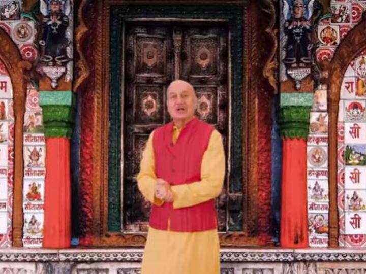 Anupam Kher Visits Ayodhya For The First Time In Life; Shares Pic Anupam Kher Visits Ayodhya For The First Time In Life; Shares Pic