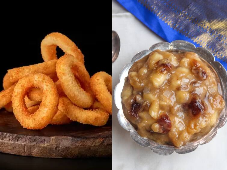 Navaratri special recipe muthu sundal, golden rings, navaratri amirtham recipe procedure Navratri 2023 Recipes: நவராத்திரி அமிர்தம், முத்து சுண்டல், கோல்டன் ரிங்க்ஸ் எப்படி செய்வது?