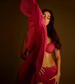 Disha Patani Photo: સિલ્ક સાડી ગોર્જિયસ લાગી દિશા પટણી, જુઓ સુંદર તસવીરો