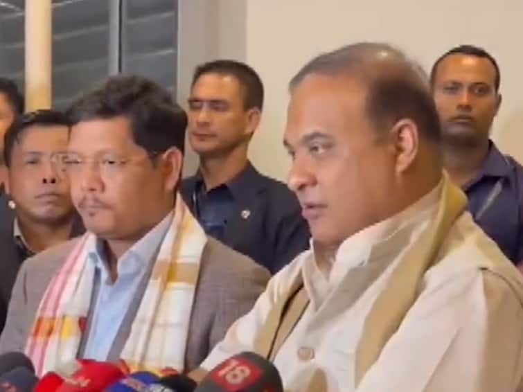 Assam CM Himanta Biswa Sarma Meghalaya Conrad Sangma To Urge CBI Probe Into 2022 Mukroh Violence Finalising Boundary Lines In 6 Disputed Areas Assam, Meghalaya To Urge CBI Probe Into 2022 Mukroh Violence, Finalising Boundary Lines In 6 Disputed Areas
