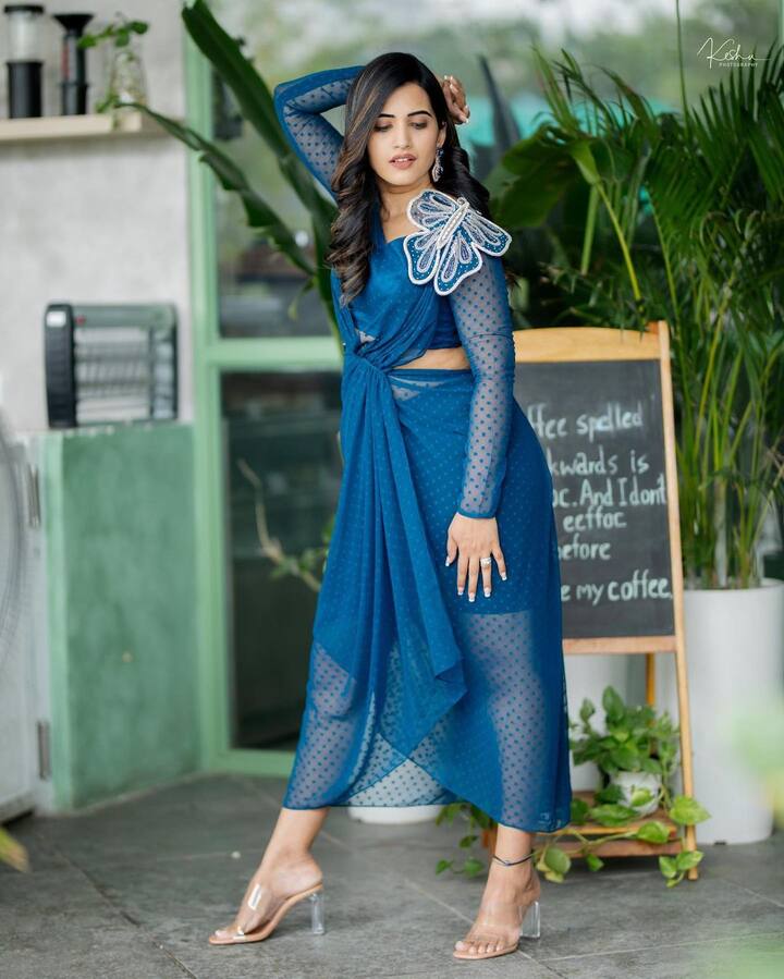 స్రవంతి చొక్కారపు అందమైన ఫోటోలు. Photo Credit: sravanthi_chokarapu/ instagram