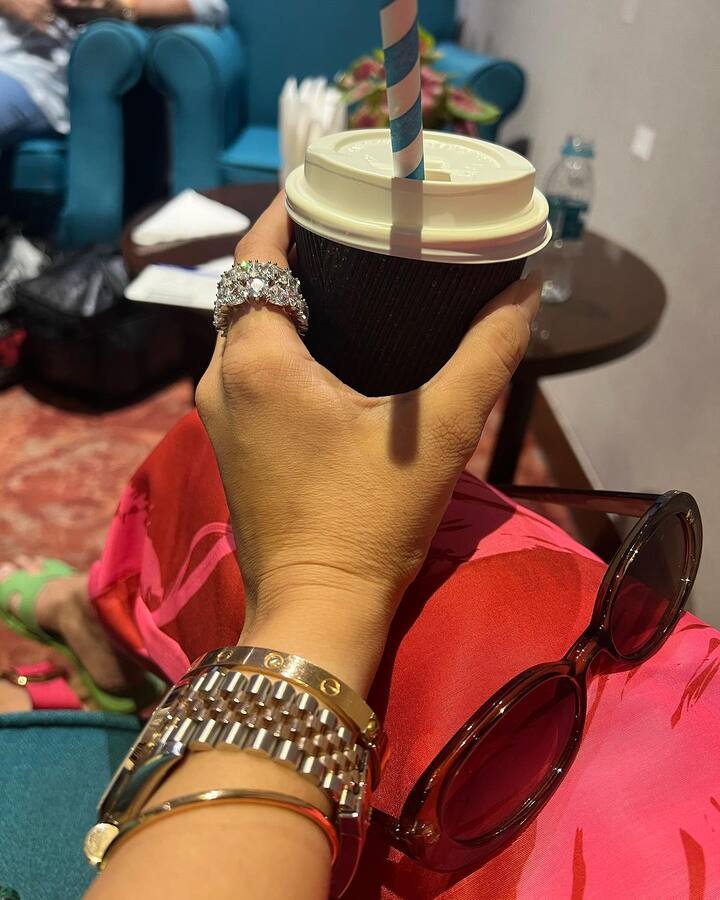 The sports legend shared many candid and random clicks from the month