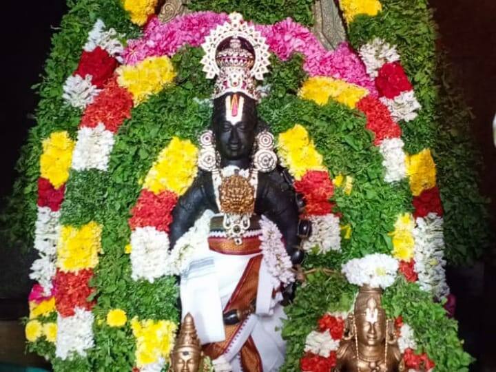 Kalyana Venkataramana Swamy Temple  Devotees second Saturday Swamy Darshan புரட்டாசி 2வது சனிக்கிழமை: கல்யாண வெங்கட்ரமண சுவாமி ஆலயத்தில் குவிந்த பக்தர்கள்