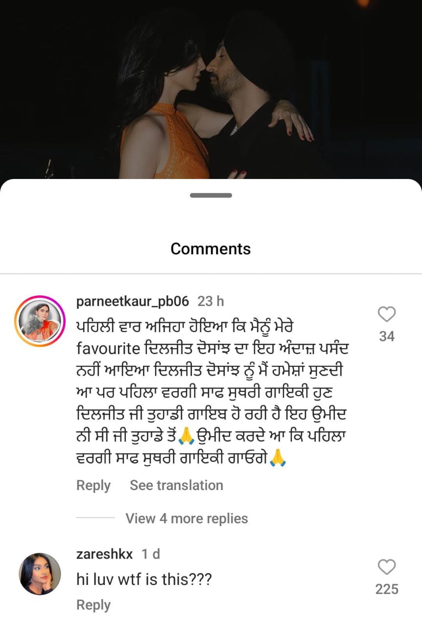 Diljit Dosanjh: ਦਿਲਜੀਤ ਦੋਸਾਂਝ ਨੇ ਮਾਡਲ ਨਾਲ ਕੀਤੀਆਂ ਸਾਰੀਆਂ ਹੱਦਾਂ ਪਾਰ, ਇੰਟਰਨੈੱਟ 'ਤੇ ਭੜਕੇ ਲੋਕ, ਕਿਹਾ- 'ਇਹ ਉਮੀਦ ਨਹੀਂ ਸੀ...