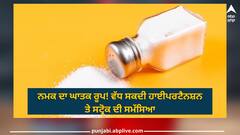 Salt: ਨਮਕ ਦਾ ਘਾਤਕ ਰੂਪ! ਵੱਧ ਸਕਦੀ ਹਾਈਪਰਟੈਨਸ਼ਨ ਤੇ ਸਟ੍ਰੋਕ ਦੀ ਸਮੱਸਿਆ