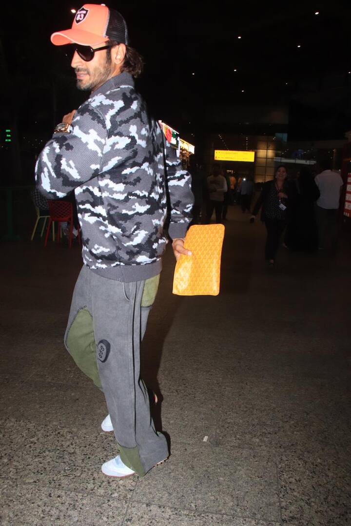Vidyut Jammwal was papped at the Mumbai airport