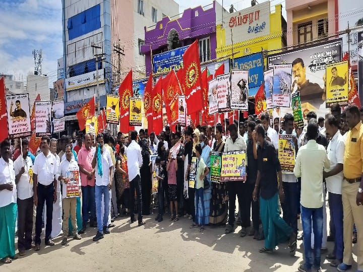 ’காவிரி பிரச்சினையில் காங்கிரஸை பார்த்து நடுங்கும் திமுக’- சாட்டை துரைமுருகன் பேட்டி!