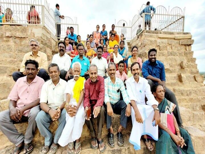 The archaeological team of Sivaganga went on an archaeological trip to Pudukottai archaeological sites புதுக்கோட்டை தொல்லியல் தலங்களில் சிவகங்கை தொல்நடைக் குழுவினர் தொல்நடைப் பயணம்..