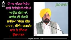 Patiala News: ਪੰਜਾਬ ਅੰਦਰ ਨਿਵੇਸ਼ ਲਈ ਵਿਦੇਸ਼ੀ ਕੰਪਨੀਆਂ ਆਉਣ ਲੱਗੀਆਂ, ਹਾਲੈਂਡ ਦੀ ਕੰਪਨੀ ਨੇ ਲਾਇਆ 'ਕੈਟਲ ਫੀਡ ਪਲਾਂਟ', ਸੀਐਮ ਭਗਵੰਤ ਮਾਨ ਨੇ ਰੱਖਿਆ ਉਦਘਾਟਨ