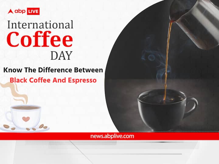 International Coffee Day 2023: Know The Difference Between Black Coffee And Espresso International Coffee Day 2023: Know The Difference Between Black Coffee And Espresso